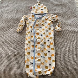 Magnetic Me 100% organic cotton sleeper, size 0-3months
